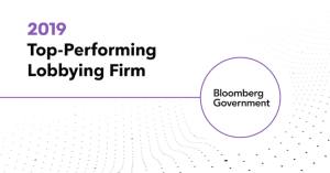 Bloomberg Government selects ACG as a Top-Performing Lobbying Firm