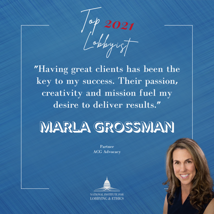 Marla Grossman Recognized by NILE As Top Lobbyist