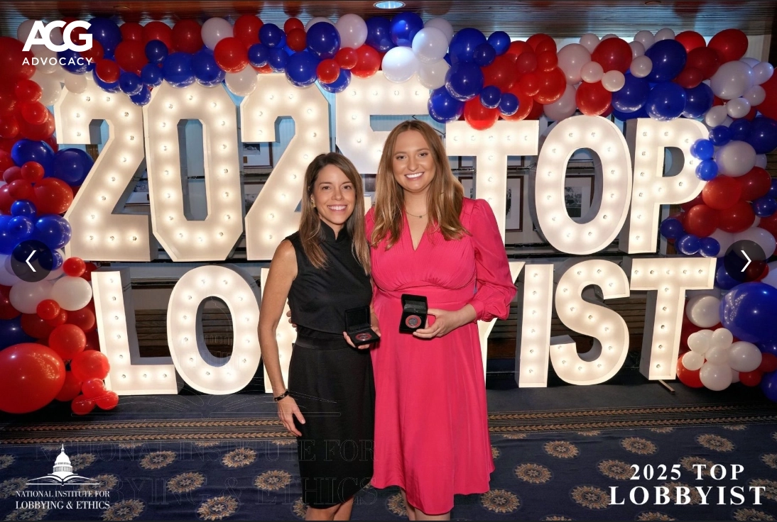 Julie Philp and Sarah Kohn, 2025 National Institute for Lobbying & Ethics Top Lobbyists